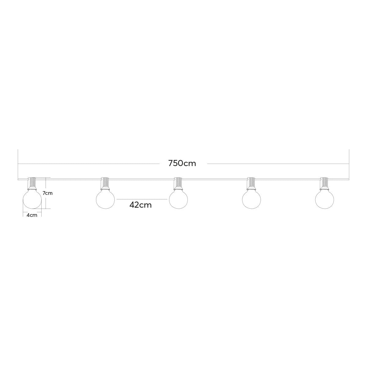 GLOBOSTAR® TWILIGHT 79667 Μοντέρνο Φωτιστικό Κήπου Γιρλάντα 7.7m με 15 Λάμπες & IR Ασύρματο Χειριστήριο LED 9W 810lm 360° DC 3.7V με Ενσωματωμένο Φωτοβολταϊκό Panel 5.5V 1.5W & Επαναφορτιζόμενη Μπαταρία Li-ion 3.7V 1x18650 2200mAh Αδιάβροχο IP65 Θερμό ... - ledmania.gr