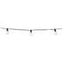 GLOBOSTAR® TWILIGHT 79669 Μοντέρνο Φωτιστικό Κήπου Γιρλάντα 14.5m με 50 Λάμπες LED 30W 2700lm 360° DC 3.7V με Ενσωματωμένο Φωτοβολταϊκό Panel 5.5V 5W & Επαναφορτιζόμενη Μπαταρία Li-ion 3.7V 3x18650 6600mAh Αδιάβροχο IP65 Θερμό Λευκό 2700Κ Dimmable - Sa... - ledmania.gr