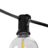 GLOBOSTAR® TWILIGHT 79669 Μοντέρνο Φωτιστικό Κήπου Γιρλάντα 14.5m με 50 Λάμπες LED 30W 2700lm 360° DC 3.7V με Ενσωματωμένο Φωτοβολταϊκό Panel 5.5V 5W & Επαναφορτιζόμενη Μπαταρία Li-ion 3.7V 3x18650 6600mAh Αδιάβροχο IP65 Θερμό Λευκό 2700Κ Dimmable - Sa... - ledmania.gr