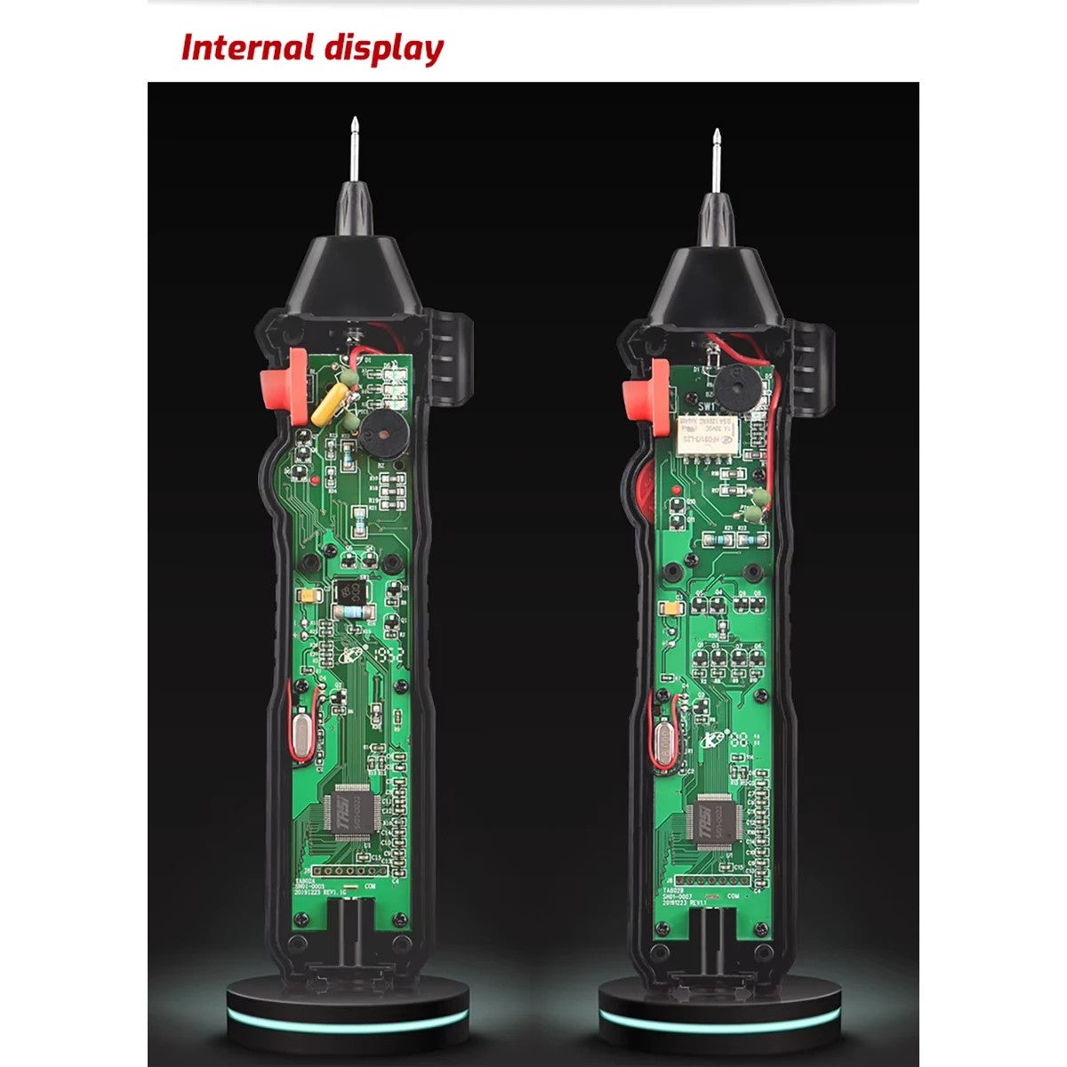 GloboStar® 79693 Ψηφιακό Φορητό Πολύμετρο TASI TA802A με Θήκη Προστασίας Μαύρο - ledmania.gr