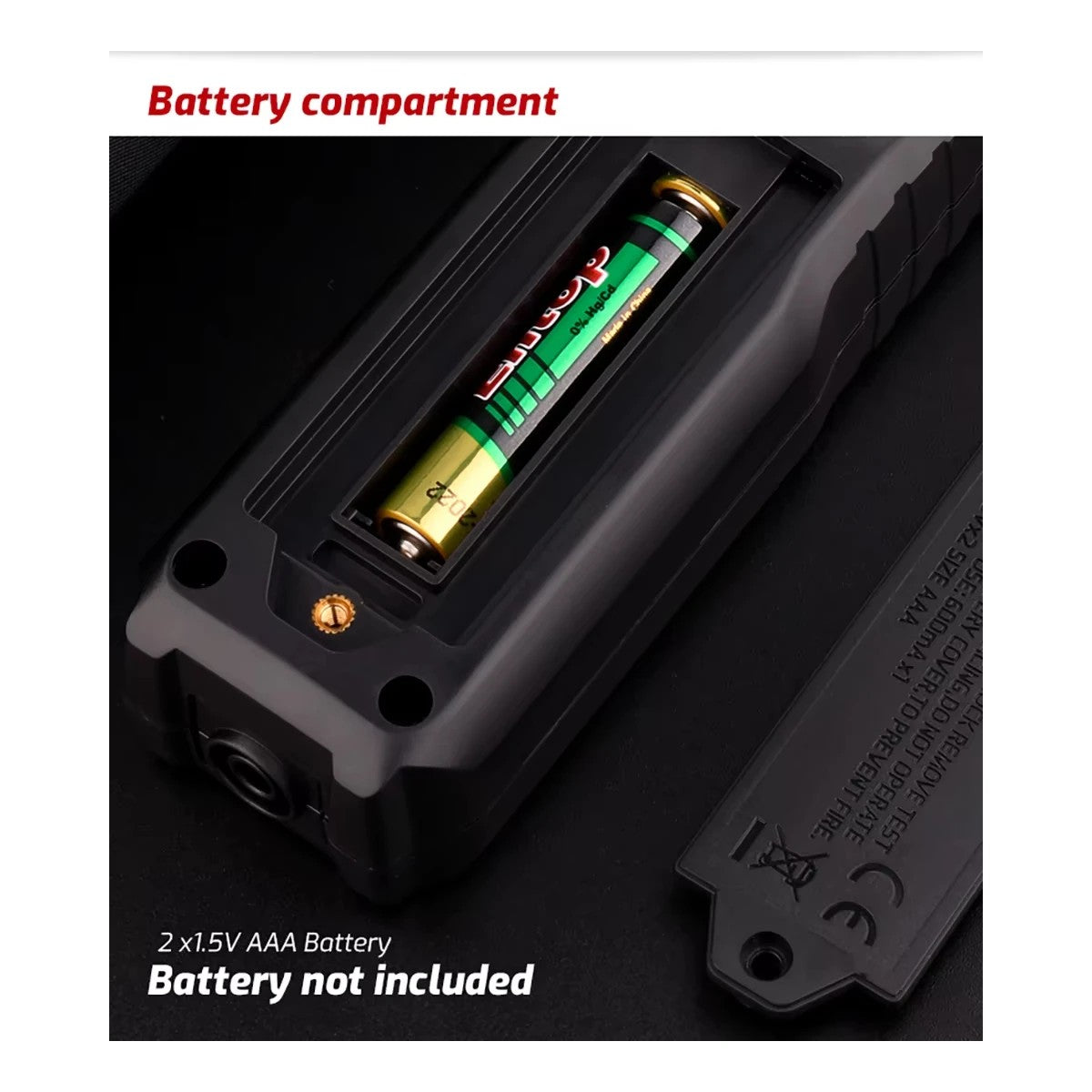 GloboStar® 79693 Ψηφιακό Φορητό Πολύμετρο TASI TA802A με Θήκη Προστασίας Μαύρο - ledmania.gr