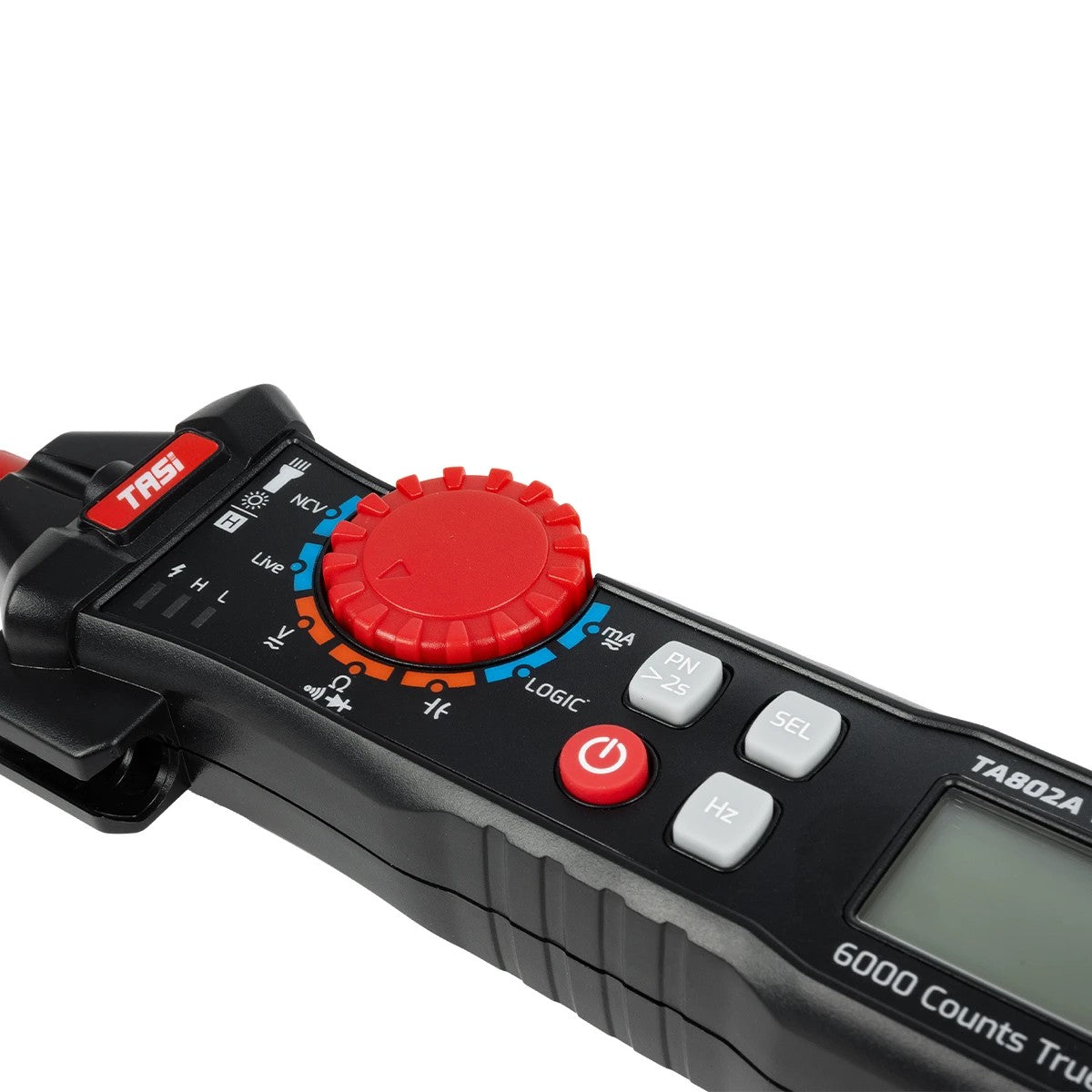 GloboStar® 79693 Ψηφιακό Φορητό Πολύμετρο TASI TA802A με Θήκη Προστασίας Μαύρο - ledmania.gr