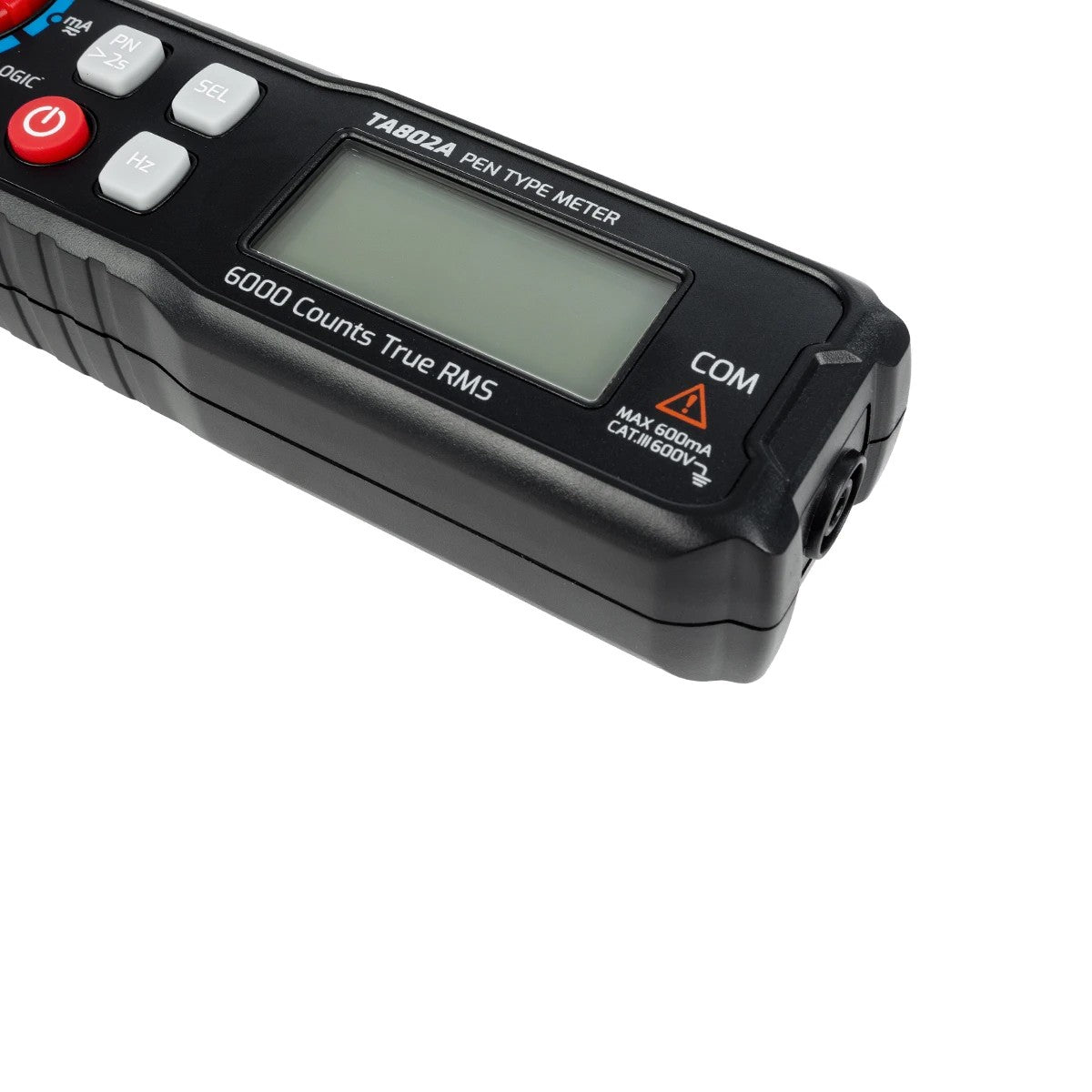 GloboStar® 79693 Ψηφιακό Φορητό Πολύμετρο TASI TA802A με Θήκη Προστασίας Μαύρο - ledmania.gr