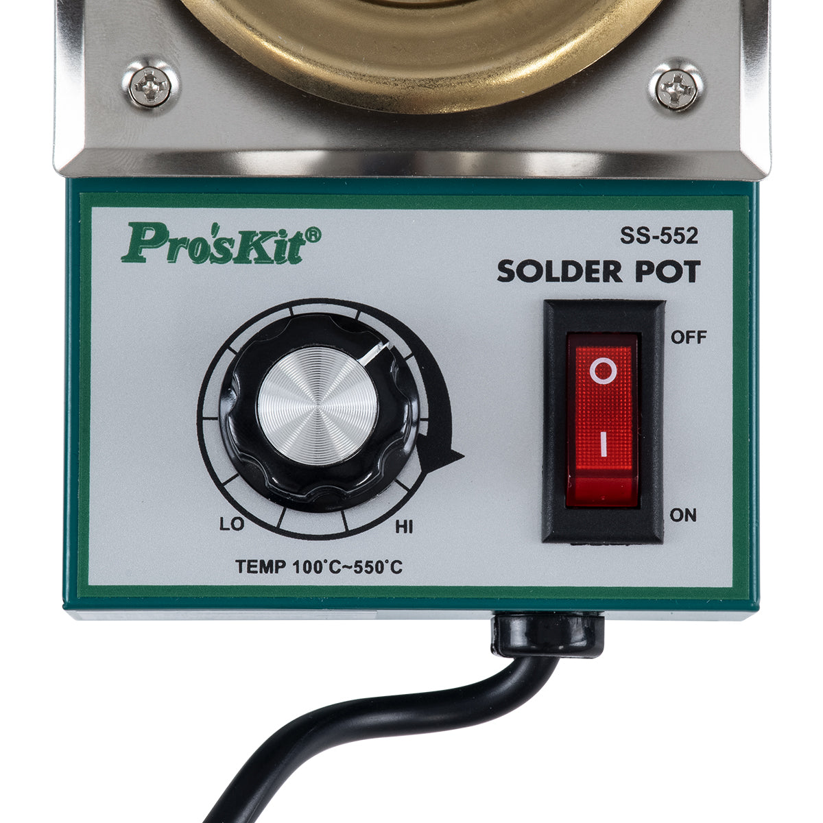 GLOBOSTAR® PROSKIT SS-552Η 79992 Δοχείο Συγκόλλησης με Ρυθμιζόμενη Θερμοκρασία από 100°C έως 550°C 200W AC 220-240V IP20 - Μ15 x Π9.5 x Υ5.2cm - 2 Χρόνια Εγγύηση - ledmania.gr