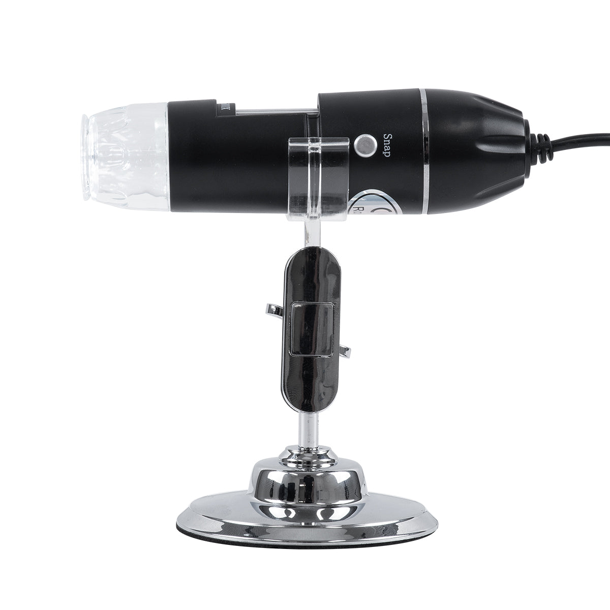 GloboStar® 79995 Digital Electron Microscope With 8 LED - Ψηφιακό Ηλεκτρονικό Μικροσκόπιο με 8 LED USB & Type-C Adapter DC 5v x1600 Zoom Mode - Video Camera 2MP 1600x1200 Φ3.5 x Υ12cm - ledmania.gr