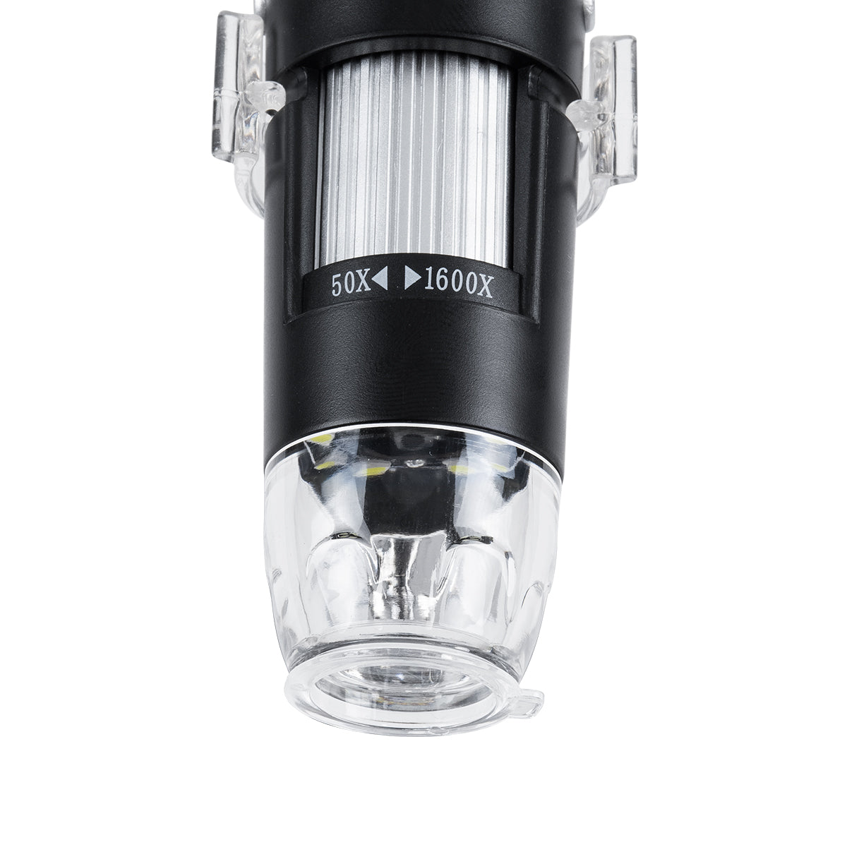 GloboStar® 79995 Digital Electron Microscope With 8 LED - Ψηφιακό Ηλεκτρονικό Μικροσκόπιο με 8 LED USB & Type-C Adapter DC 5v x1600 Zoom Mode - Video Camera 2MP 1600x1200 Φ3.5 x Υ12cm - ledmania.gr
