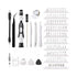 GLOBOSTAR® ELEKIT 79999 Ολοκληρωμένο Mini DIY ΚΙΤ με 115 Μικροεργαλεία σε 1 Βαλιτσάκι για Επισκευές Κινητών Τηλεφώνων, Laptop, Οπτικών & κλπ Μικροεπισκευών - ledmania.gr