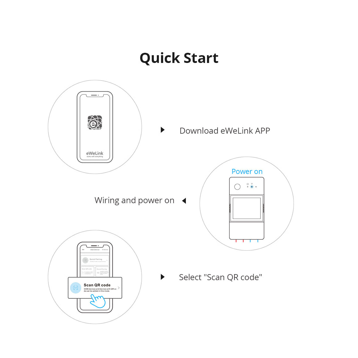 GloboStar® 80080 SONOFF POW Elite POWR320D Smart WiFi Real Time Power Consumption AC 100-240V MAX 20A