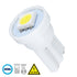 GLOBOSTAR® W5W-T10 81044 Λάμπα W5W T10 LED 0.12W 22lm 120° DC 12V IP20 Ψυχρό Λευκό 6000K - 1 x Epistar SMD5050 Chip - Μ1.1 x Π1.1 x Υ1.7cm - 1 Χρόνο Εγγύηση