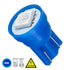 GLOBOSTAR® W5W-T10 81047 Λάμπα W5W T10 LED 0.12W 22lm 120° DC 12V IP20 Μπλε - 1 x Epistar SMD5050 Chip - Μ1.1 x Π1.1 x Υ1.7cm - 1 Χρόνο Εγγύηση - ledmania.gr