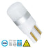 GLOBOSTAR® W5W-T10 81098 Λάμπα W5W T10 CANbus LED 4W 564lm 360° DC 12V IP20 Ψυχρό Λευκό 6000K - 1 x Cree XHP35 Chip - Μ1 x Π1 x Υ3.2cm - 1 Χρόνο Εγγύηση - ledmania.gr
