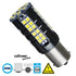 GLOBOSTAR® P21W-1156 81250 Λάμπα P21W 1156 BA15S CANbus LED 19W 2100lm 360° DC 12V IP20 Ψυχρό Λευκό 6000K - 66 x Epistar SMD3030 Chip - Μ2.1 x Π2.1 x Υ5.6cm - 1 Χρόνο Εγγύηση - ledmania.gr