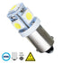 GLOBOSTAR® BA9S-T4W 81284 Λάμπα Ba9S T4W LED 2W 200lm 360° DC 12V IP20 Ψυχρό Λευκό 6000K - 5 x Epistar SMD5050 Chip - Μ1.1 x Π1.1 x Υ2.5cm - 1 Χρόνο Εγγύηση - ledmania.gr