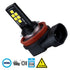 GLOBOSTAR® H11 81451 Λάμπα H11 CANbus LED 8W 1200lm 360° DC 12V IP20 Ψυχρό Λευκό 6000K - 12 x Epistar SMD3030 Chip - Μ3.9 x Π3.1 x Υ5.1cm - 1 Χρόνο Εγγύηση - ledmania.gr