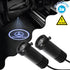 GLOBOSTAR® GHOSTLOGO 81614 Projector Προβολής Μάρκας Αυτοκινήτου "MERCEDES-BENZ" LED 2.5W/5W 100lm/200lm 45° DC 12V Αδιάβροχο IP65 Ψυχρό Λευκό 6000K - CREE XHP35 Chip - Μ2.2 x Π3.4 x Υ2.2cm / Q1.9cm - Πακέτο 2 Τεμαχίων - 1 Χρόνο Εγγύηση