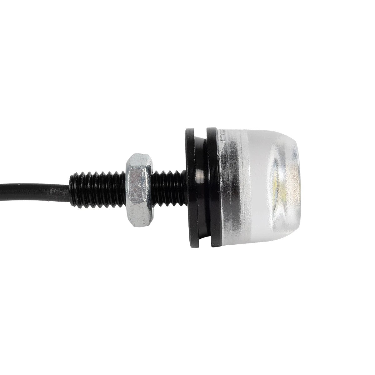 GLOBOSTAR® PLATELIGHT 81632 Φως Πινακίδας & DRL LED 3W/6W 270lm/540lm 120° DC 12V Αδιάβροχο IP65 Ψυχρό Λευκό 6000K - Μαύρο - Μ1.8 x Π3.8 x Υ1.8cm / Q0.5cm - Πακέτο 2 Τεμαχίων - 1 Χρόνο Εγγύηση