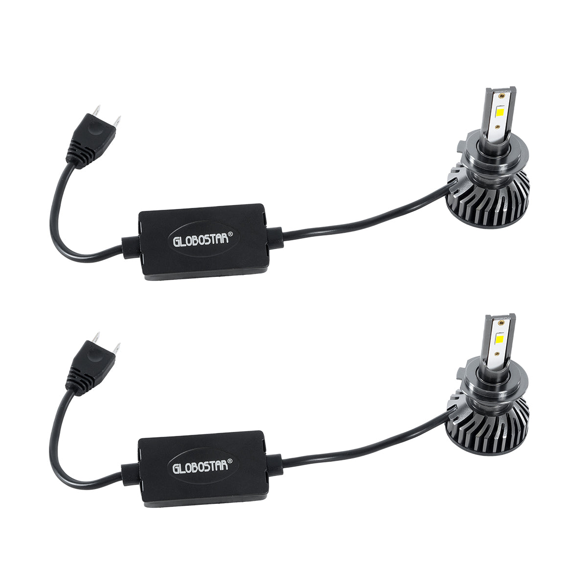 GLOBOSTAR® LEDKITF2 82023 Λάμπα H7 CANbus LED 30W/60W 3500lm/7000lm 360° DC 12-24V Αδιάβροχο IP65 Ψυχρό Λευκό 6000K - CREE COB Chip - Μ4 x Π4 x Υ6.6cm - Πακέτο 2 Τεμαχίων - 2 Χρόνια Εγγύηση - ledmania.gr