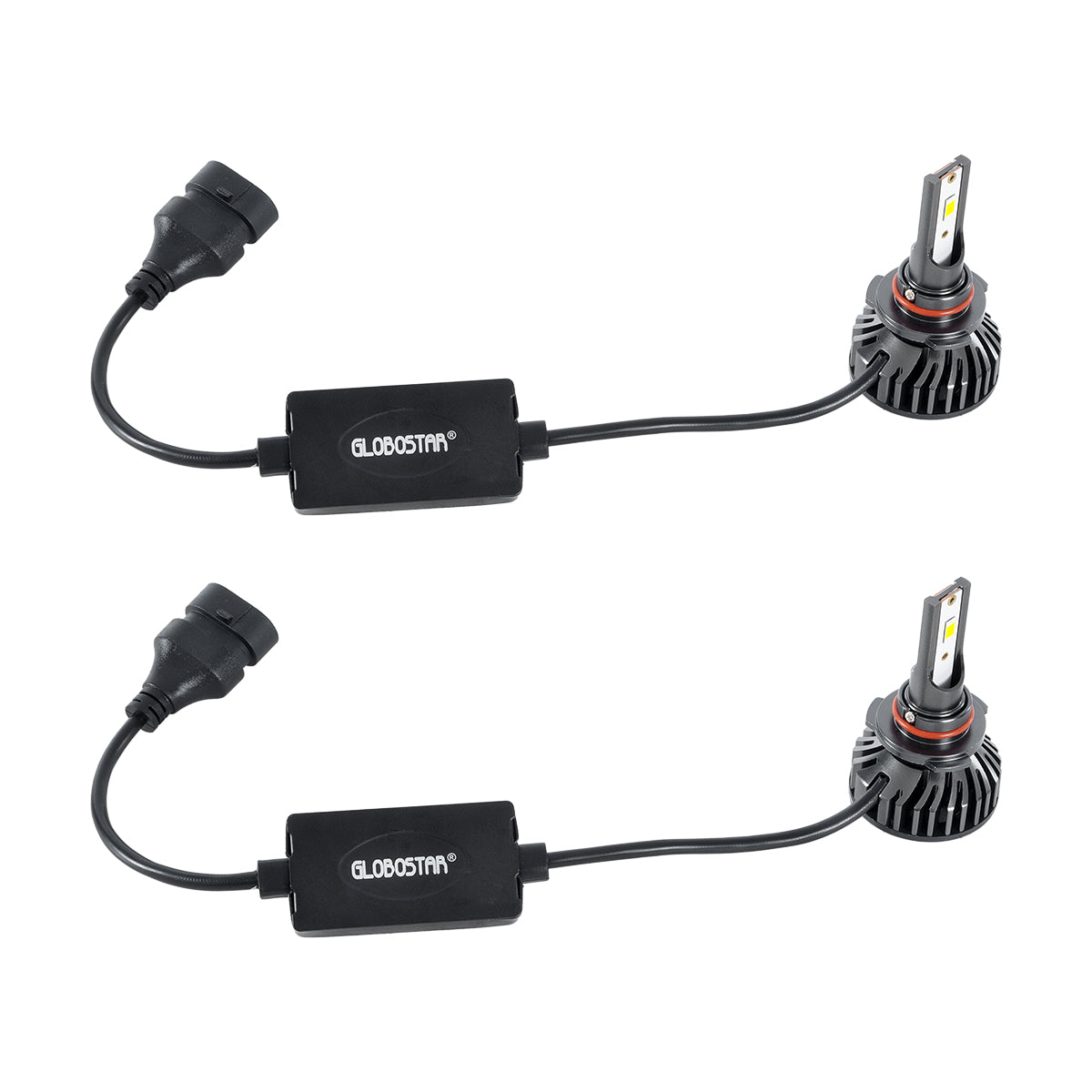 GloboStar® 82026 H10 F2 Line KIT Βασικού Φωτισμού Αυτοκινήτου & Φορτηγού 3rd Generation Can-Bus Series LED CREE CXB COB 30/60W 7000lm DC 12V Αδιάβροχο IP65 Ψυχρό Λευκό 6000K - ledmania.gr