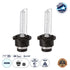 GLOBOSTAR® HID 84032 Λάμπα Xenon D2S/D2C Super Vision Υψηλής Φωτεινότητας +60% CANbus E1 ECER37 55W/110W 5000lm/10000lm 360° DC 12-24V Αδιάβροχο IP65 Ψυχρό Λευκό 6000K - Μ3.2 x Π3.2 x Υ7.5cm - Πακέτο 2 Τεμαχίων - 2 Χρόνια Εγγύηση