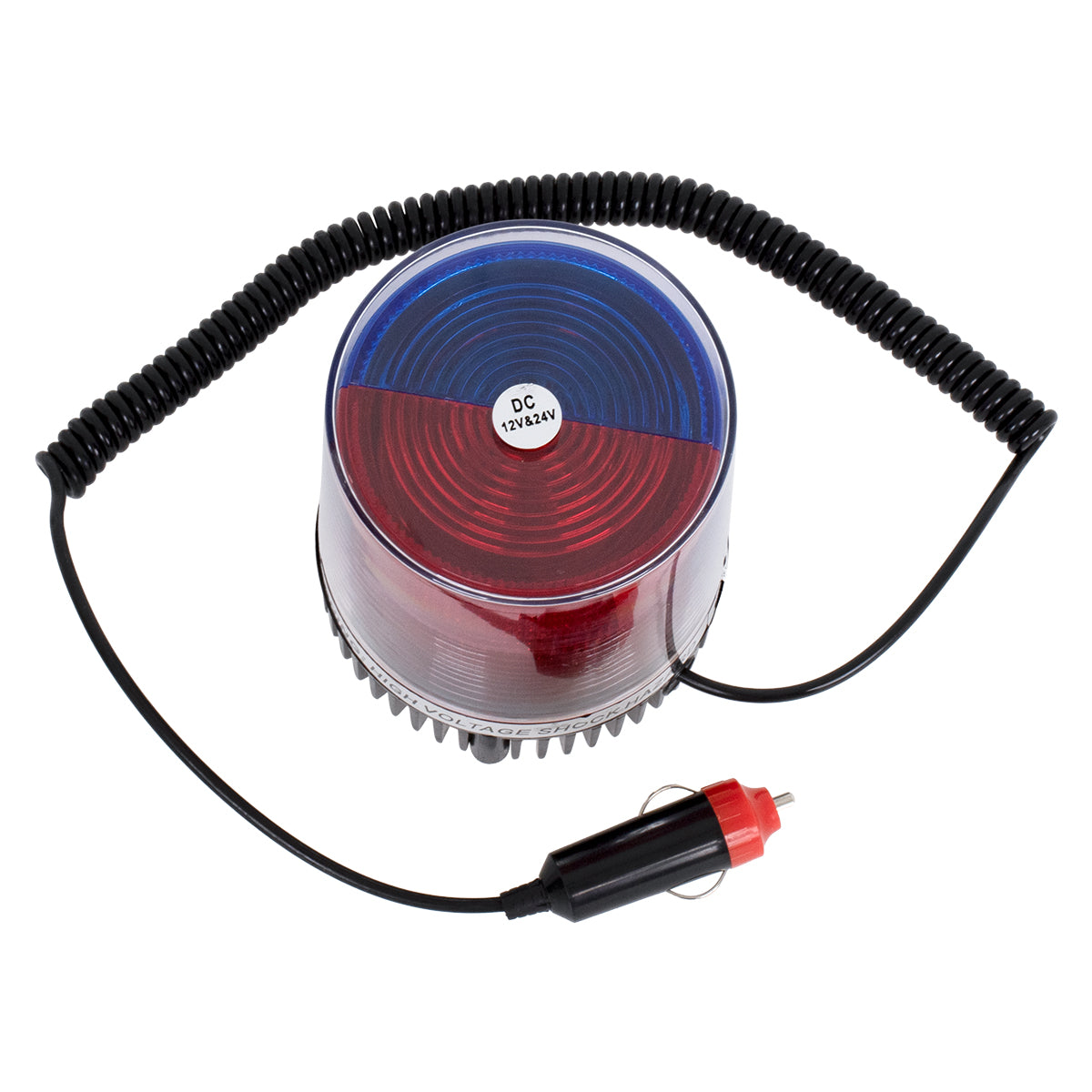 GloboStar® 85155 PRO Series Φάρος Σήμανσης Οχήματος Αστυνομίας για Αυτοκίνητα & Φορτηγά STROBE LED 10W DC 12-24V Αδιάβροχος IP65 Μπλε & Κόκκινο - ledmania.gr