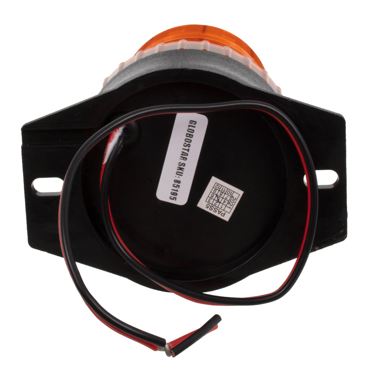 GloboStar® 85195 PRO Series Φάρος Ασφαλείας για Περονοφόρα - Κλαρκ - Αυτοκίνητα & Φορτηγά STROBE LED SMD 5730 40W DC 10-110V Αδιάβροχος IP65 Πορτοκαλί - ledmania.gr