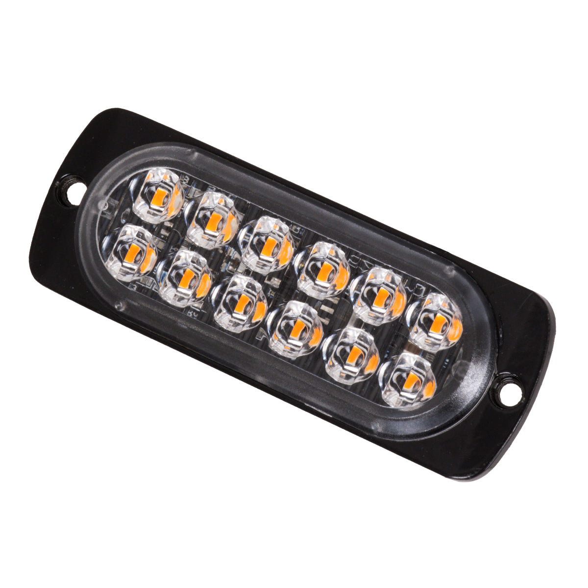 GloboStar® 85264 PRO Series Μπάρα Σήμανσης Οχήματος Οδικής Βοήθείας για Αυτοκίνητα & Φορτηγά Φωτισμού STROBE LED SMD 3030 12W DC 12-24V Αδιάβροχη IP65 Πορτοκαλί - ledmania.gr