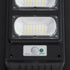 GLOBOSTAR® STREETB 85343 Φωτιστικό Δρόμου LED 90W 4500lm 120° DC 5V με Ενσωματωμένο Φωτοβολταϊκό Panel 6V 12W & Επαναφορτιζόμενη Μπαταρία Li-ion 3.2V 12000mAh με Αισθητήρα Κίνησης-Ημέρας-Νύχτας Αδιάβροχο IP65 Ψυχρό Λευκό 6000K - Μαύρο - Μ24 x Π63 x Υ6c... - ledmania.gr