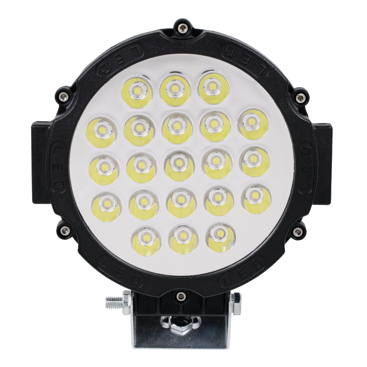 GloboStar® 85413 PRO Series Προβολέας Εργασίας Μαύρος - Working Light για Αυτοκίνητα & Φορτηγά LED CREE XBD 63W 6300lm DC 10-30V Αδιάβροχος IP65 Ψυχρό Λευκό 6000K