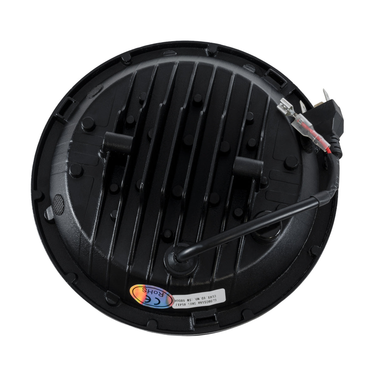 GloboStar® 85417 Σετ 2 x Φανάρια JEEP WRANGLER 7'' Ιντσών Βασικού Φωτισμού H/L με Ring Light DRL & Φλας LED CREE CXB COB 75W 12000lm DC 10-30V Αδιάβροχα IP67 Ψυχρό Λευκό 6000K - ledmania.gr