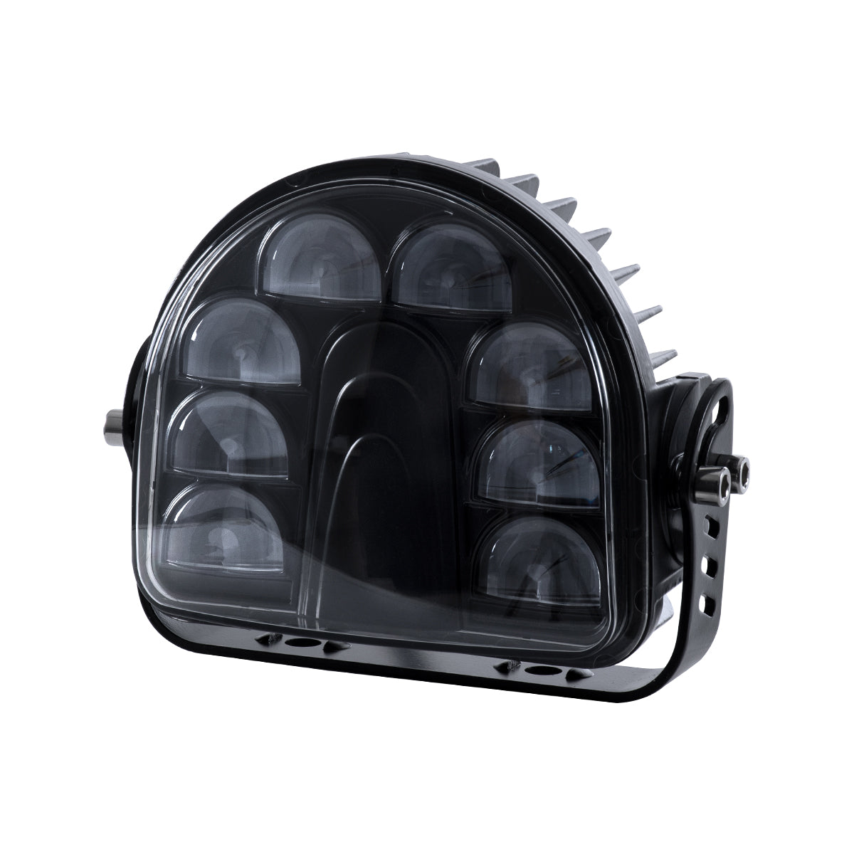 GloboStar® 85423 E9 Mark Forklift Safety Lights - Φώτα Προειδοποίησης & Διαγράμμισης Ασφαλείας για Περονοφόρα - Κλάρκ LED 24W DC 9-80V Αδιάβροχο IP67 Κόκκινο Μ14 x Π14.5 x Υ6cm - ledmania.gr