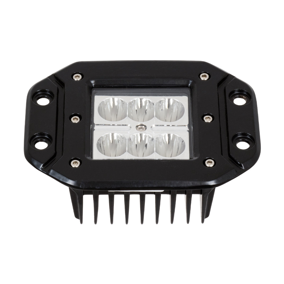 GloboStar® 85441 PRO Series Χωνευτός Προβολέας Εργασίας - Working Light για Αυτοκίνητα & Φορτηγά LED CREE XBD 24W 2400lm DC 10-30V Αδιάβροχο IP65 Ψυχρό Λευκό 6000K - ledmania.gr