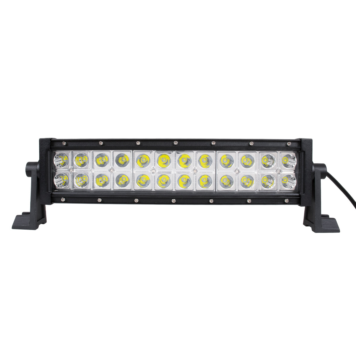 GloboStar® 85461 PRO Series Μπάρα Ίσια - Straight για Αυτοκίνητα & Φορτηγά LED CREE XBD 72W 7200lm DC 10-30V Αδιάβροχη IP65 Ψυχρό Λευκό 6000K - ledmania.gr