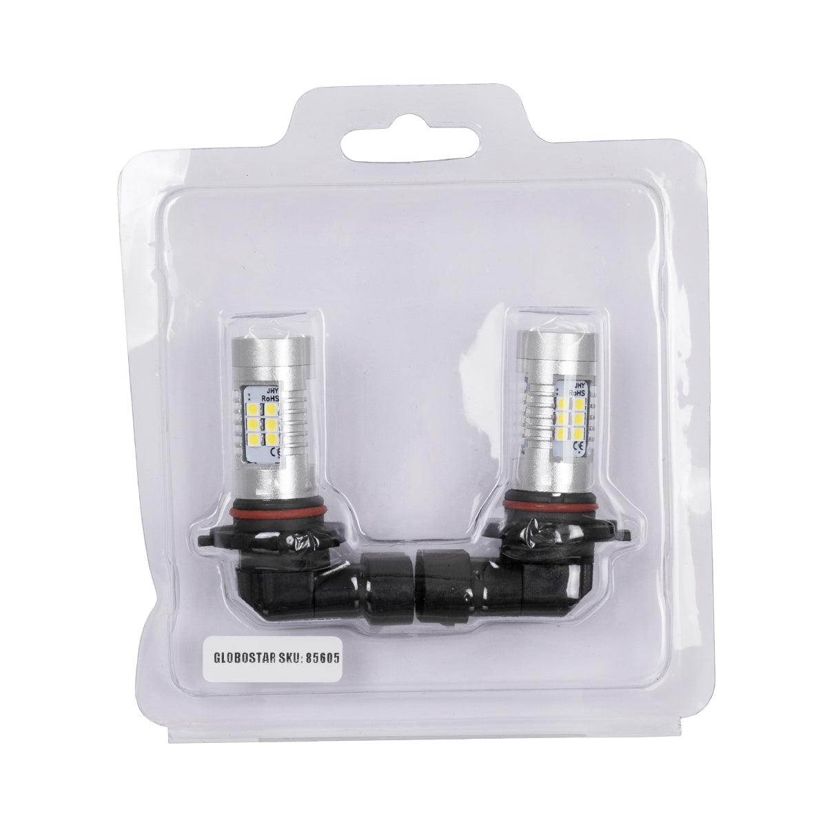 GloboStar® 85605 HB3 9005 JHY Line KIT Βασικού Φωτισμού Αυτοκινήτου & Μοτοσυκλέτας 2nd Generation Can-Bus Series LED SMD 3030 80W 8000lm DC 12V Αδιάβροχο IP65 Ψυχρό Λευκό 6000K - ledmania.gr