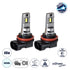 GloboStar® 85654 7S H16 KIT Βασικού Φωτισμού Αυτοκινήτου & Μοτοσυκλέτας 3rd Generation Can-Bus Extreme Series LED 7035 SMD 40W 7200lm DC 13.5-15V Αδιάβροχο IP68 Ψυχρό Λευκό 6000K