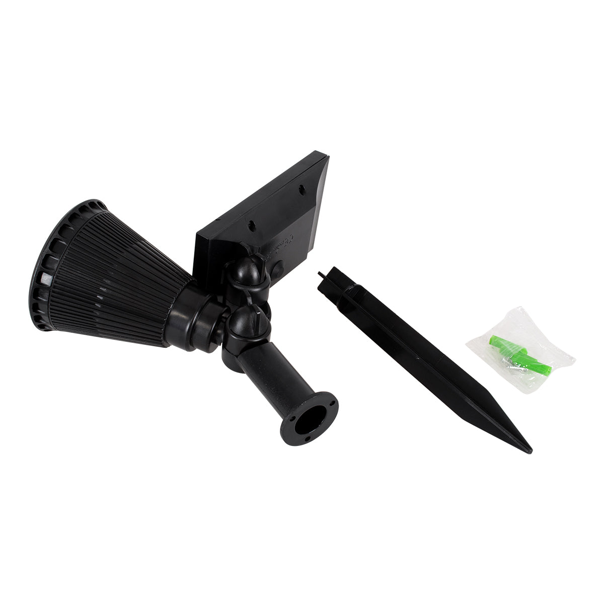 GloboStar® 85710 Μαύρο Προβολάκι Σποτ Κήπου Πλαστικό Καρφωτό LED HIGH POWER 8W 800lm με Ενσωματωμένη Μπαταρία 2200mAh - Φωτοβολταϊκό Πάνελ με Αισθητήρα Ημέρας-Νύχτας Αδιάβροχo IP67 Ψυχρό Λευκό 6000K - ledmania.gr