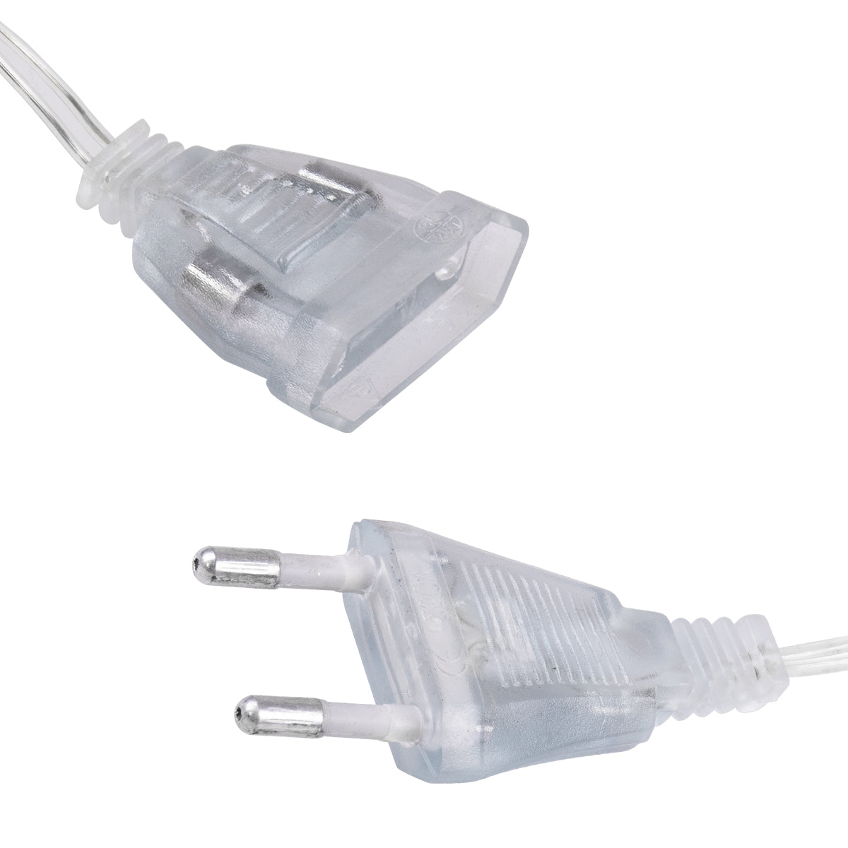 85801 Διακοσμητική Κουρτίνα 3 x 2 Μέτρα με Controller 8 Προγραμμάτων Φωτισμού - Επεκτεινόμενη 240 LED 6W AC 230V με Διάφανο Καλώδιο & Πρίζα Schuko IP20 Ψυχρό Λευκό 6000K Μ3 x Υ2m - ledmania.gr