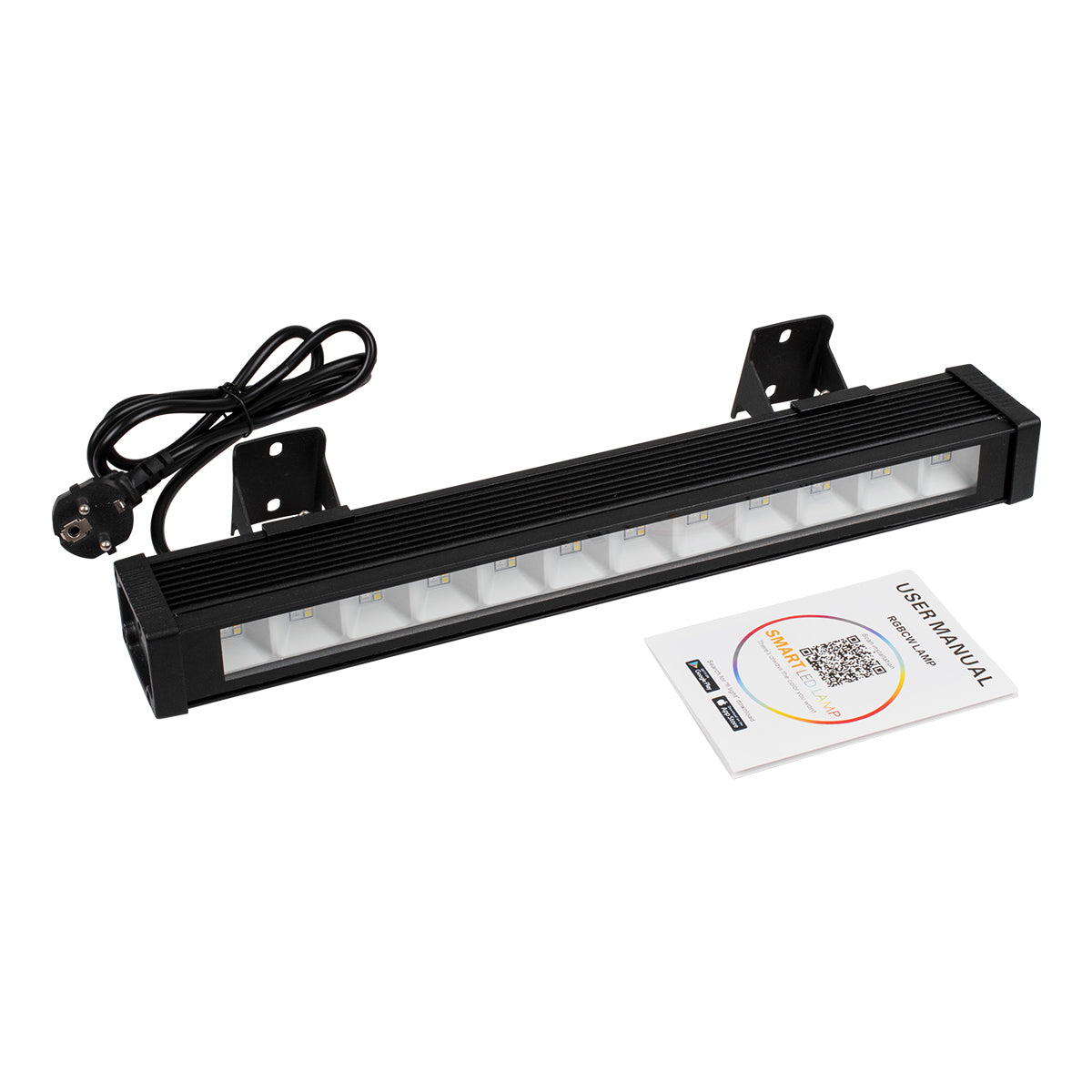 GloboStar® 85816 Μπάρα Εξωτερική LED SMD 5050 & 2835 20W 2000lm 180° AC 230V με Ασύρματο Wireless Bluetooth Αδιάβροχη IP66 Πολύχρωμη RGB+CCT Θερμό Λευκό 3000K - Λευκό Ημέρας 4500K - Ψυχρό Λευκό 6000K - ledmania.gr