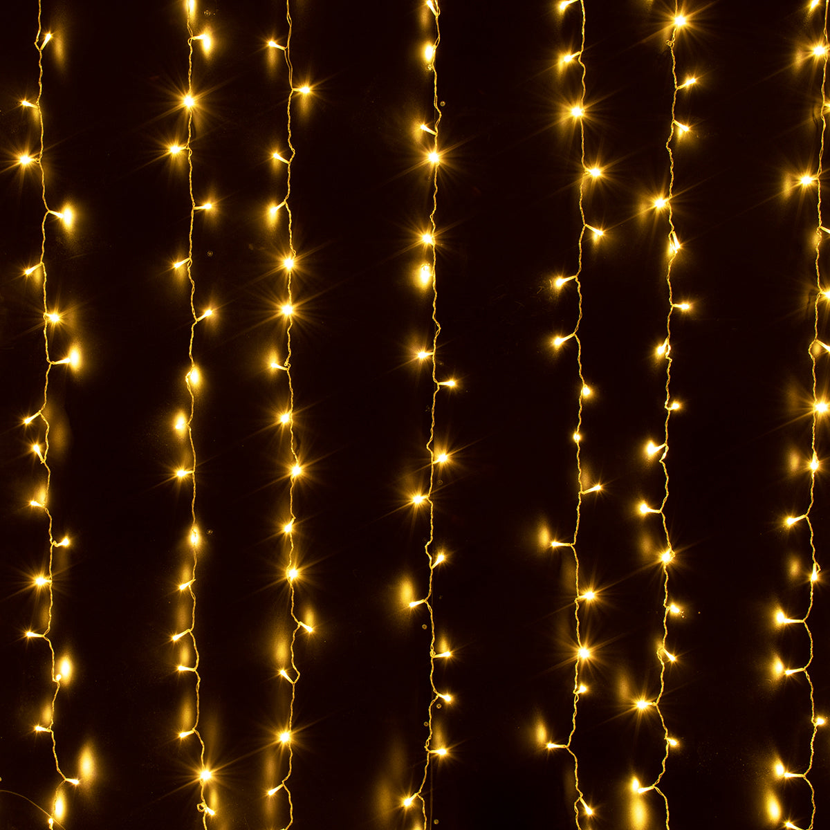 85826 Διακοσμητική Κουρτίνα 3 x 3 Μέτρα με Controller 8 Προγραμμάτων Εναλλαγών Φωτισμού - Επεκτεινόμενη 300 LED 3.6W AC 230V με Διάφανο Καλώδιο & Πρίζα Schuko Αδιάβροχη IP44 Θερμό Λευκό 2700K Μ3 x Υ3m - ledmania.gr