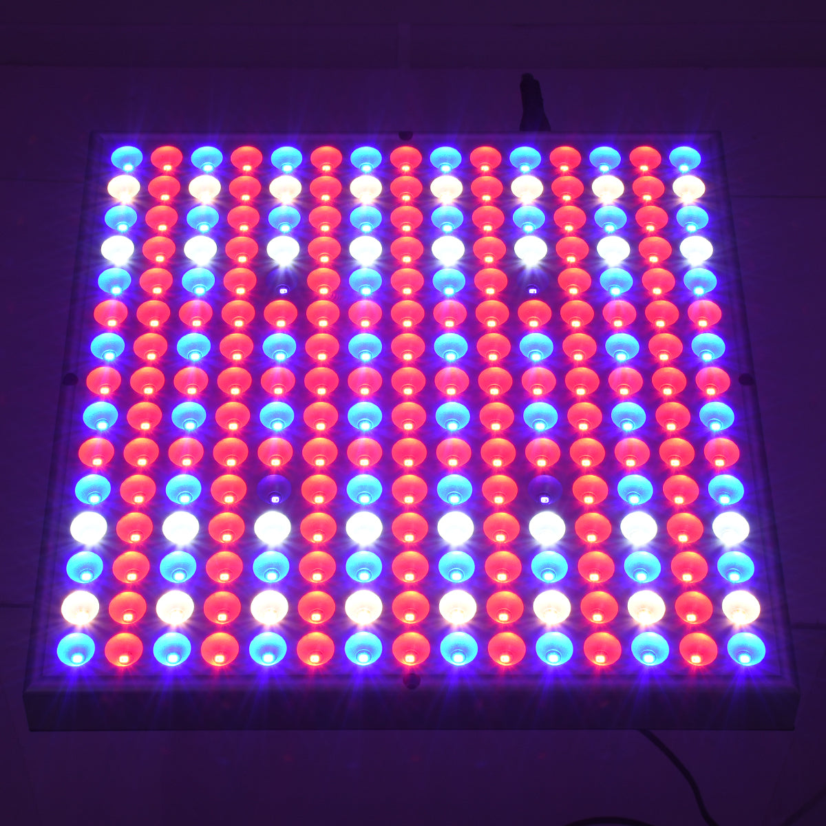 GloboStar® 85954 Grow Light Panel Full Spectrum LED Φωτιστικό Ανάπτυξης Φυτών Θερμοκηπίου SMD 2835 100W 160° AC230V IP54 Εσωτερικού Χώρου για Κάλυψη Επιφάνειας 1m x 1m Πλήρους Φάσματος Φωτισμού