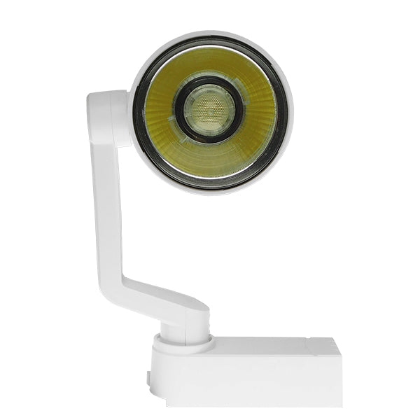 Globostar S-40024 Μονοφασικό Bridgelux COB LED Φωτιστικό Σποτ Ράγας 10W 230V 1500lm 24° Θερμό Λευκό 3000k