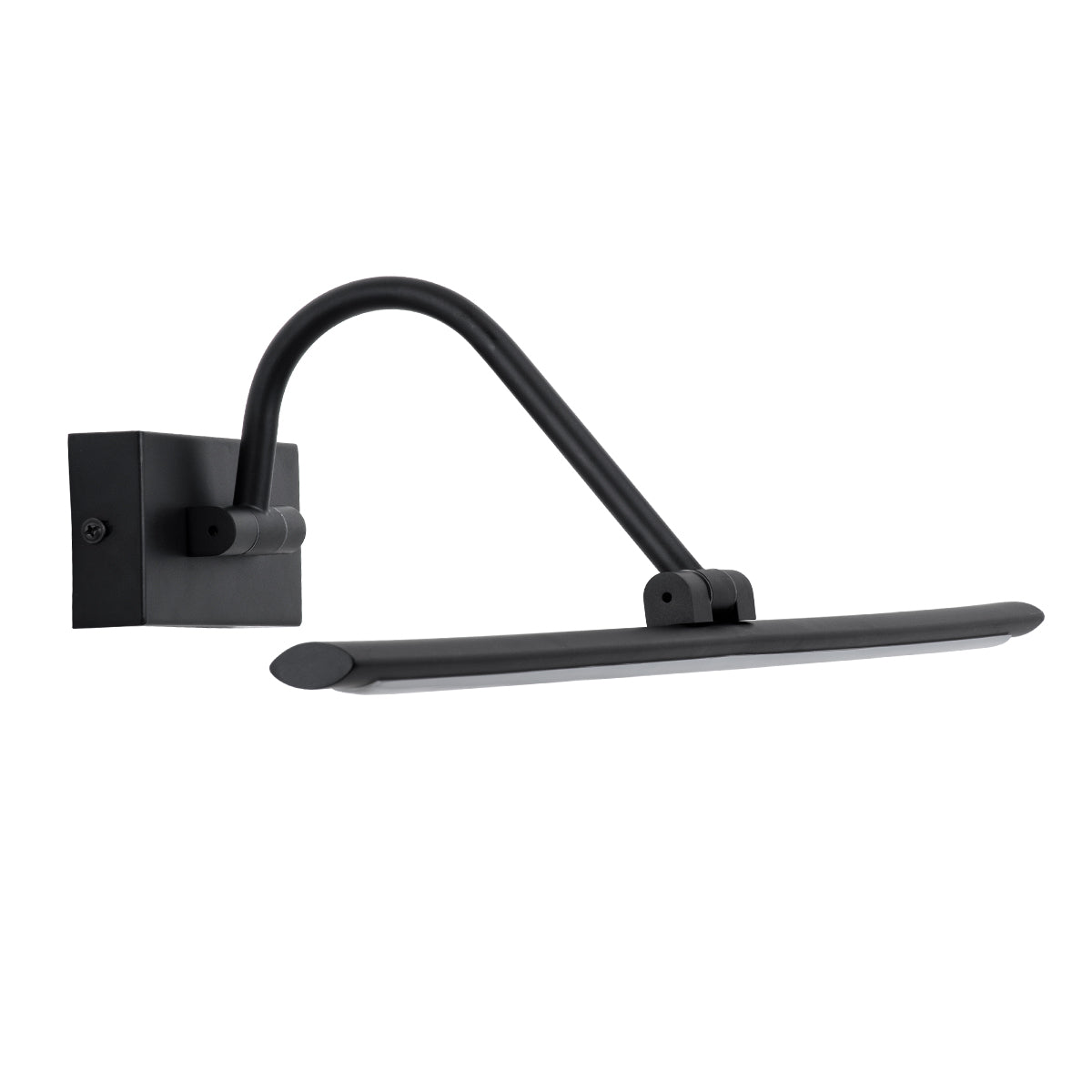 GLOBOSTAR® MIRA 60432 Μοντέρνο Φωτιστικό Τοίχου - Απλίκα Καθρέπτη Μπάνιου LED 12W 1400lm 120° AC 220-240V IP20 Φυσικό Λευκό 4500K - Bridgelux SMD Chip - Μαύρο Ματ - Μ60 x Π20 x Υ13cm - 3 Χρόνια Εγγύηση - ledmania.gr