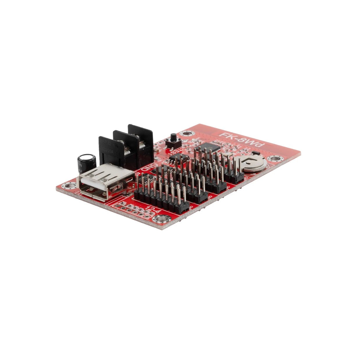 GLOBOSTAR® CARD-FK-8Wd 90095 Κάρτα Εικόνας για Μονόχρωμες Κυλιόμενες Ψηφιακές Επιγραφές/Οθόνες DC 5V IP20 - 3072x16/1536x32/1024x48/768x64 Pixels - Μ7.7 x Π4.8 x Υ1.6cm - 2 Χρόνια Εγγύηση - ledmania.gr