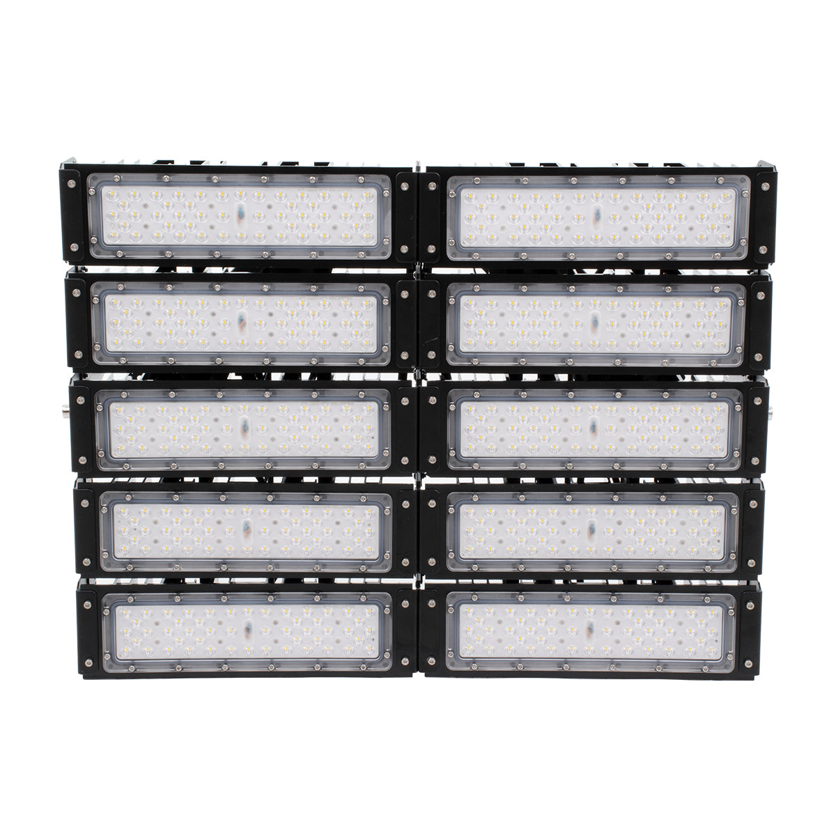 GLOBOSTAR® GOLIATH 90104 Προβολέας Γηπέδου LED 500W 75000lm SDCM<5 75°*135° Fish Eye Lens AC 100-277V Αδιάβροχο IP65 IK08 Φυσικό Λευκό 5000K - LUMILEDs SMD Chip & MEANWELL Driver - Μαύρο Χυτό Αλουμίνιο - Μ62 x Π22 x Υ23cm - 5 Χρόνια Εγγύηση - ledmania.gr