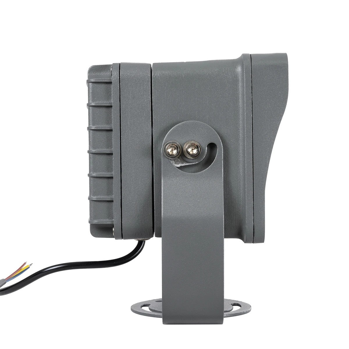 GLOBOSTAR® FLOOD-XENA 90128 Προβολέας Σποτ Wall Washer LED 24W 2640lm 10° AC 220-240V Αδιάβροχο IP65 Θερμό Λευκό 2700K - Γκρι Ανθρακί - Μ18 x Π13.5 x Υ18cm - 3 Χρόνια Εγγύηση - ledmania.gr