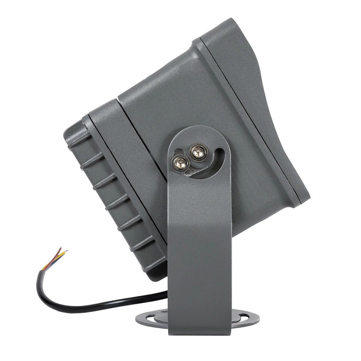 GLOBOSTAR® FLOOD-XENA 90128 Προβολέας Σποτ Wall Washer LED 24W 2640lm 10° AC 220-240V Αδιάβροχο IP65 Θερμό Λευκό 2700K - Γκρι Ανθρακί - Μ18 x Π13.5 x Υ18cm - 3 Χρόνια Εγγύηση - ledmania.gr
