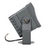 GLOBOSTAR® FLOOD-XENA 90128 Προβολέας Σποτ Wall Washer LED 24W 2640lm 10° AC 220-240V Αδιάβροχο IP65 Θερμό Λευκό 2700K - Γκρι Ανθρακί - Μ18 x Π13.5 x Υ18cm - 3 Χρόνια Εγγύηση - ledmania.gr