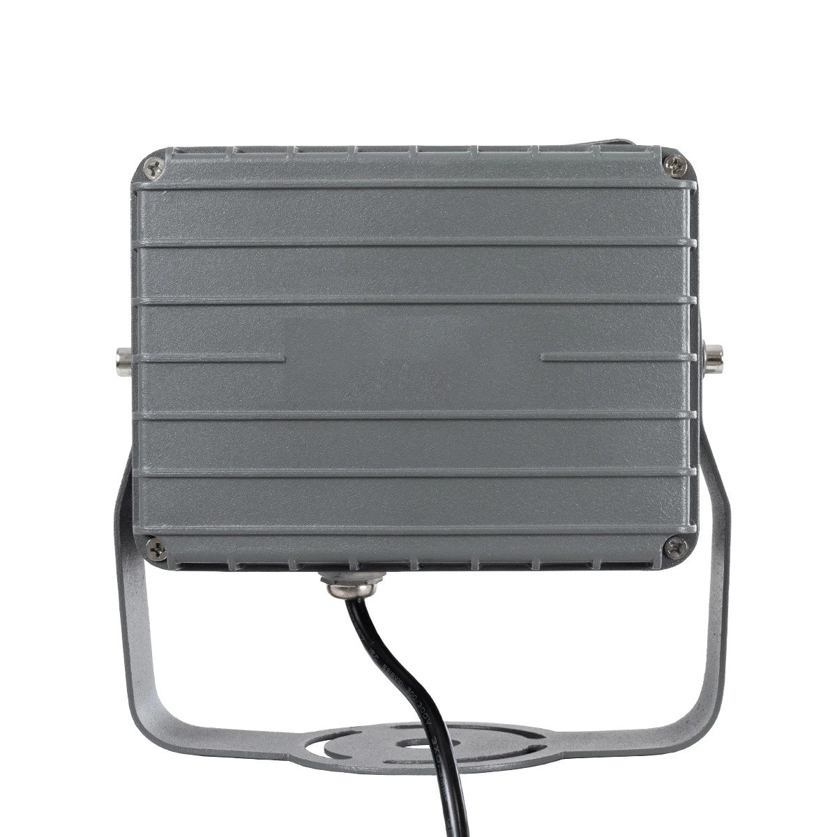 GLOBOSTAR® FLOOD-XENA 90128 Προβολέας Σποτ Wall Washer LED 24W 2640lm 10° AC 220-240V Αδιάβροχο IP65 Θερμό Λευκό 2700K - Γκρι Ανθρακί - Μ18 x Π13.5 x Υ18cm - 3 Χρόνια Εγγύηση - ledmania.gr