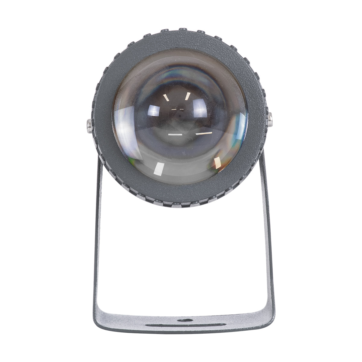 GLOBOSTAR® SPOT-FENIA 90136 Αρχιτεκτονικό Σποτ Φωτισμου LED 10W 850lm 5° DC 24V Αδιάβροχο IP65 Μπλε Dimmable - Γκρι Ανθρακί - Μ7 x Π7 x Υ12cm - 3 Χρόνια Εγγύηση - ledmania.gr