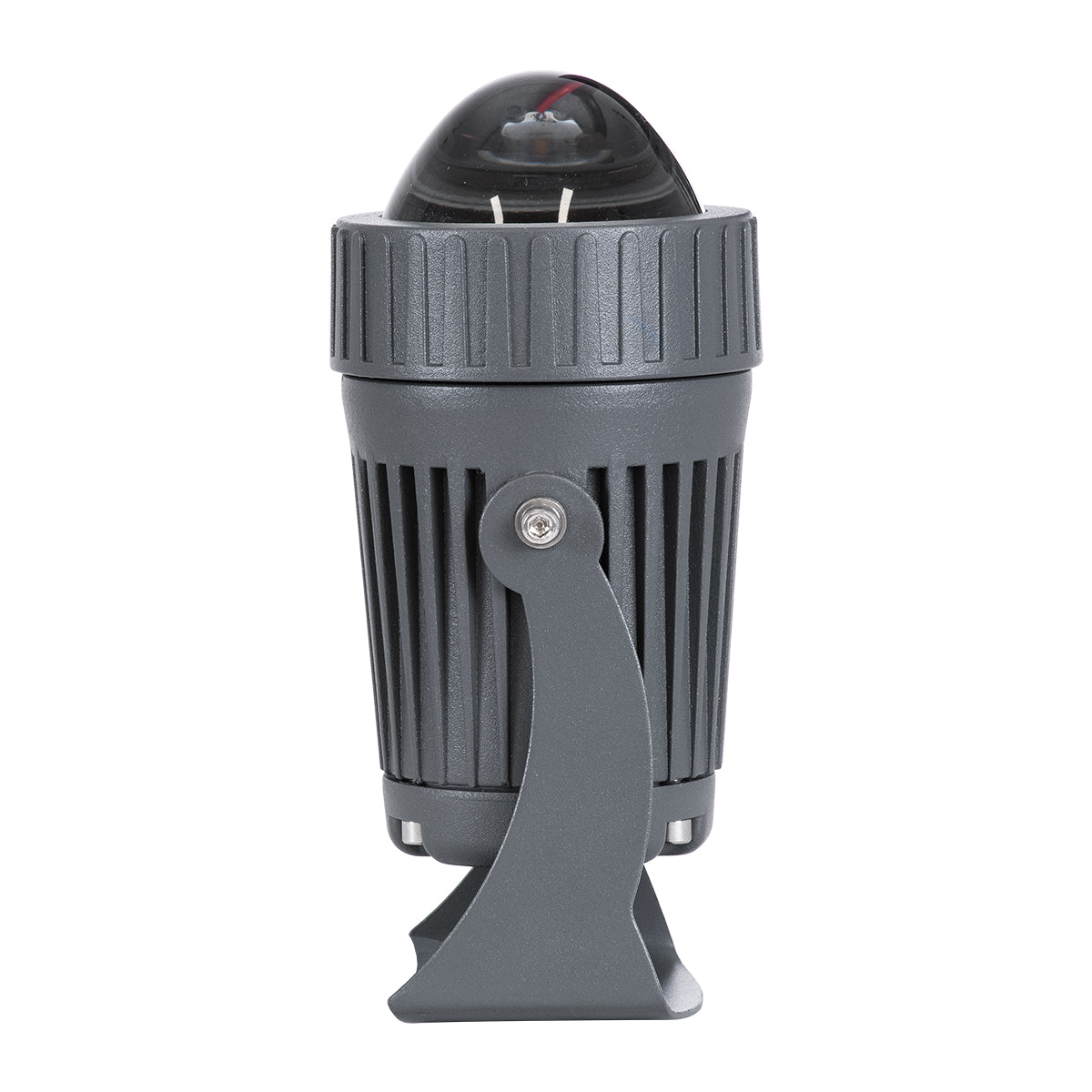 GLOBOSTAR® SPOT-FENIA 90136 Αρχιτεκτονικό Σποτ Φωτισμου LED 10W 850lm 5° DC 24V Αδιάβροχο IP65 Μπλε Dimmable - Γκρι Ανθρακί - Μ7 x Π7 x Υ12cm - 3 Χρόνια Εγγύηση - ledmania.gr