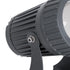 GLOBOSTAR® SPOT-FENIA 90136 Αρχιτεκτονικό Σποτ Φωτισμου LED 10W 850lm 5° DC 24V Αδιάβροχο IP65 Μπλε Dimmable - Γκρι Ανθρακί - Μ7 x Π7 x Υ12cm - 3 Χρόνια Εγγύηση - ledmania.gr